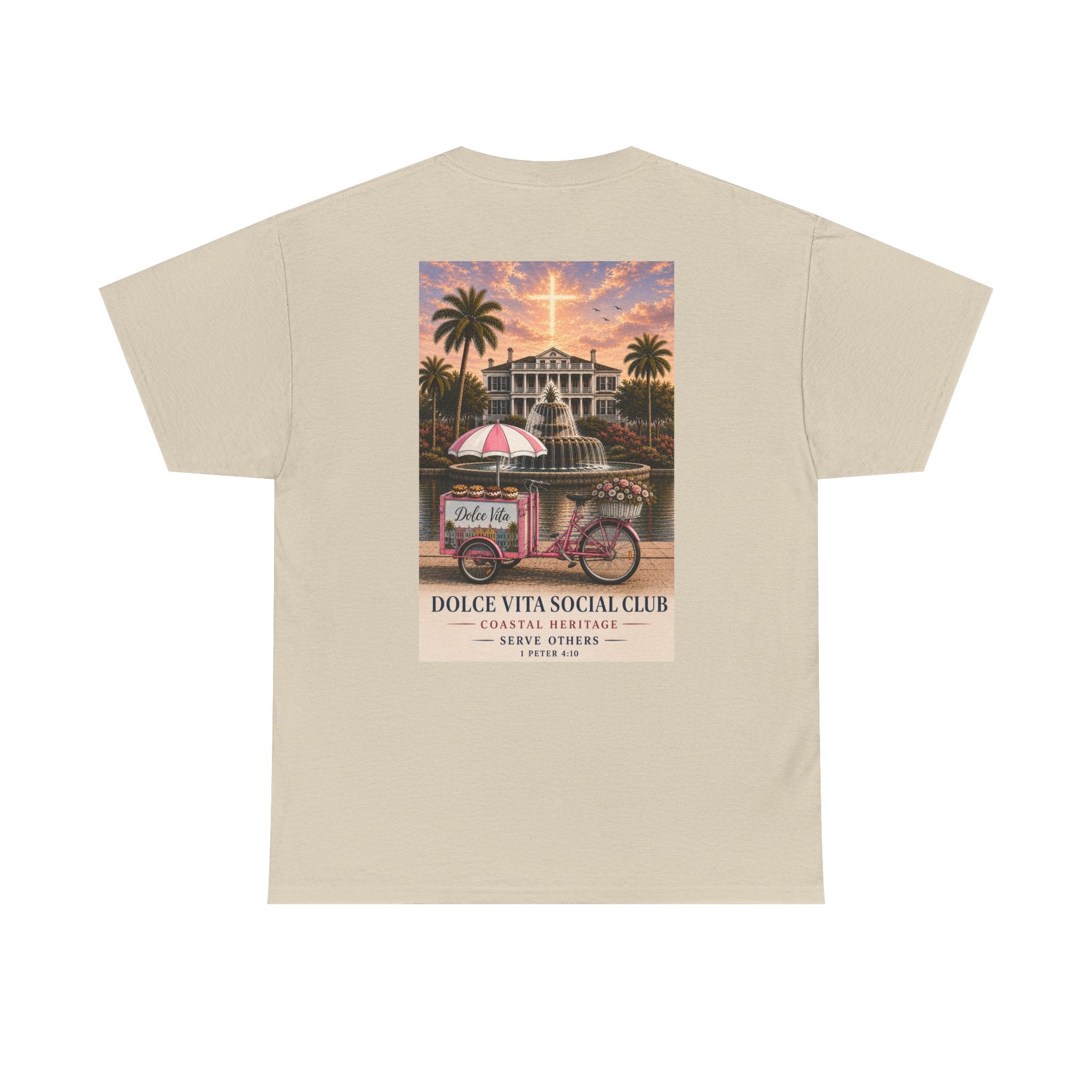 Dolce Vita Social Club Tee - A Coastal Collab