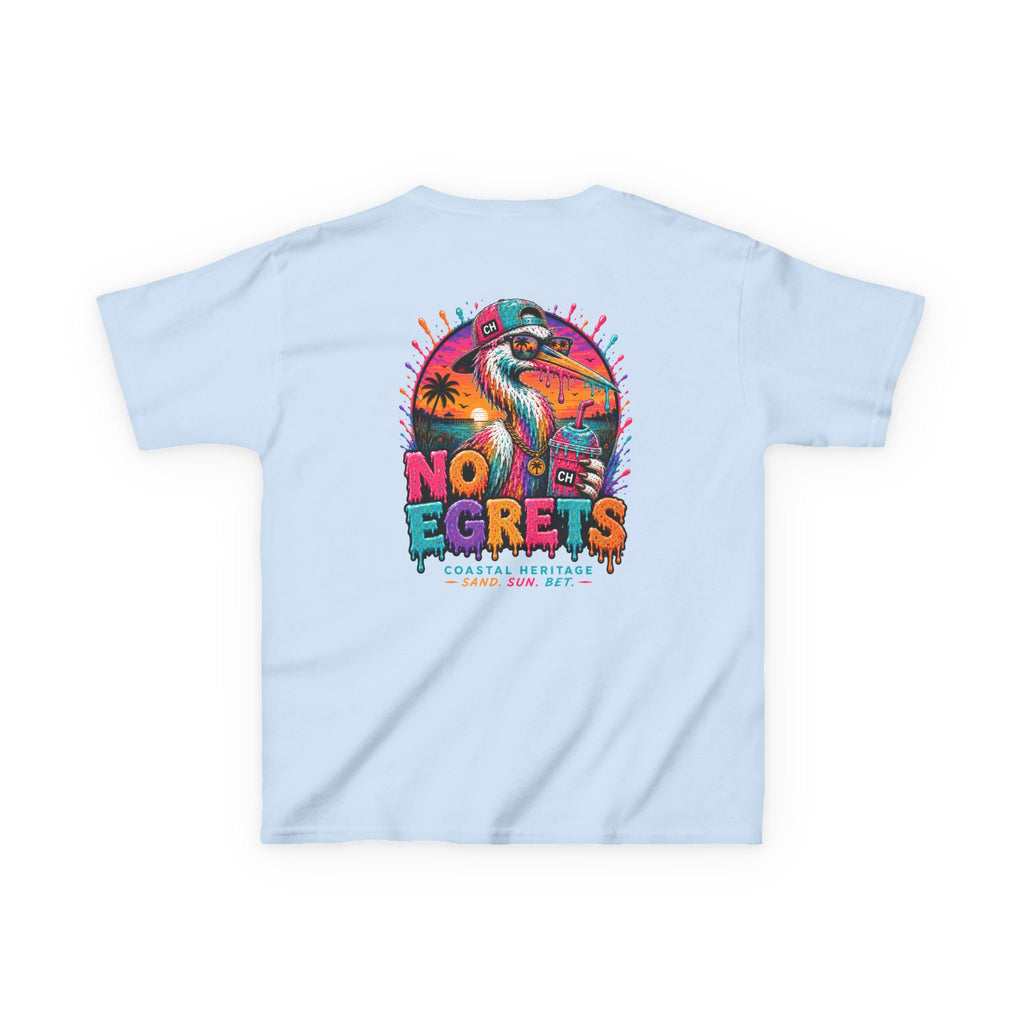 NO EGRETS Tee | Coastal Heritage Youth T-shirt