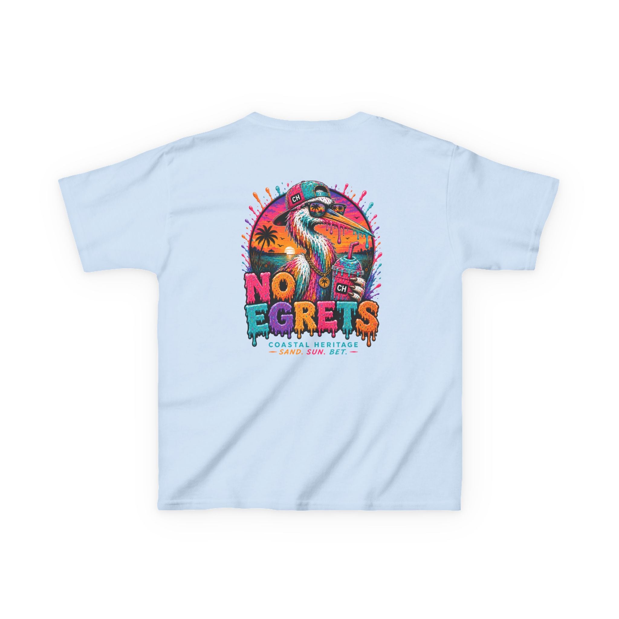 NO EGRETS Tee | Coastal Heritage Youth T-shirt