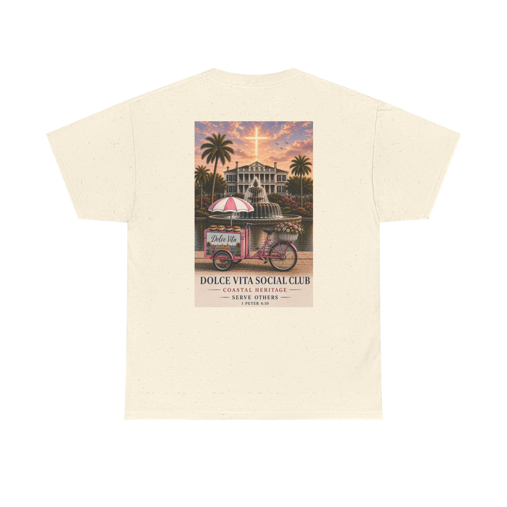 Dolce Vita Social Club Tee - A Coastal Collab