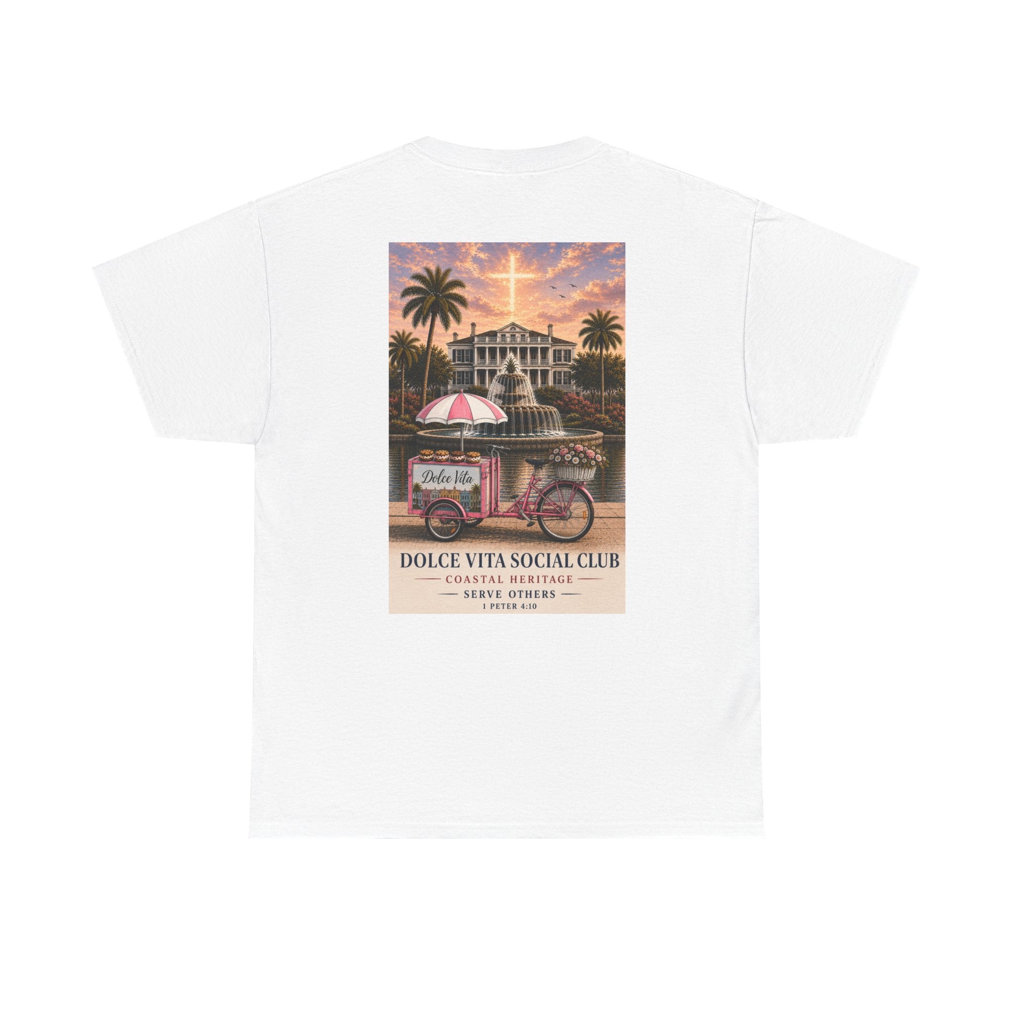 Dolce Vita Social Club Tee - A Coastal Collab