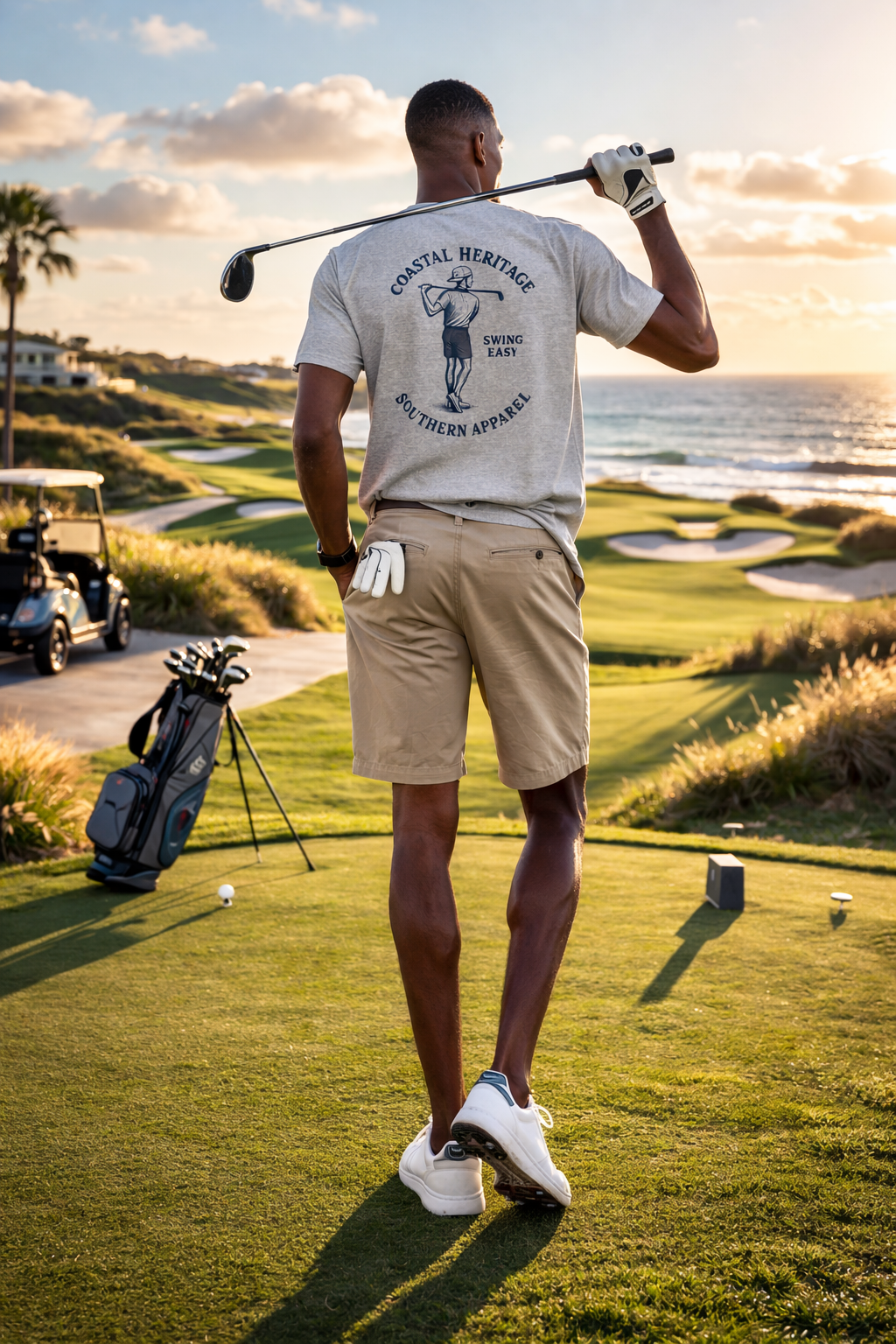 Coastal Heritage Fairway Vibes Golf Tee