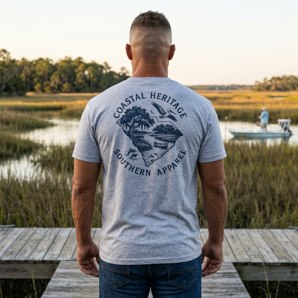 South Carolina Lowcountry Marsh T-Shirt