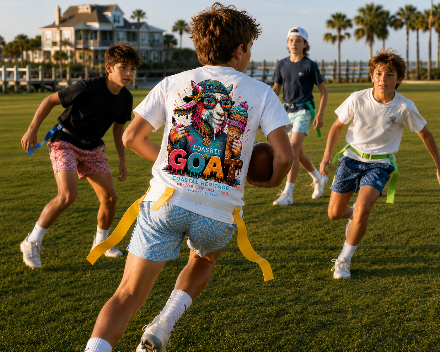 The GOAT Tee | Coastal Heritage Youth T-shirt