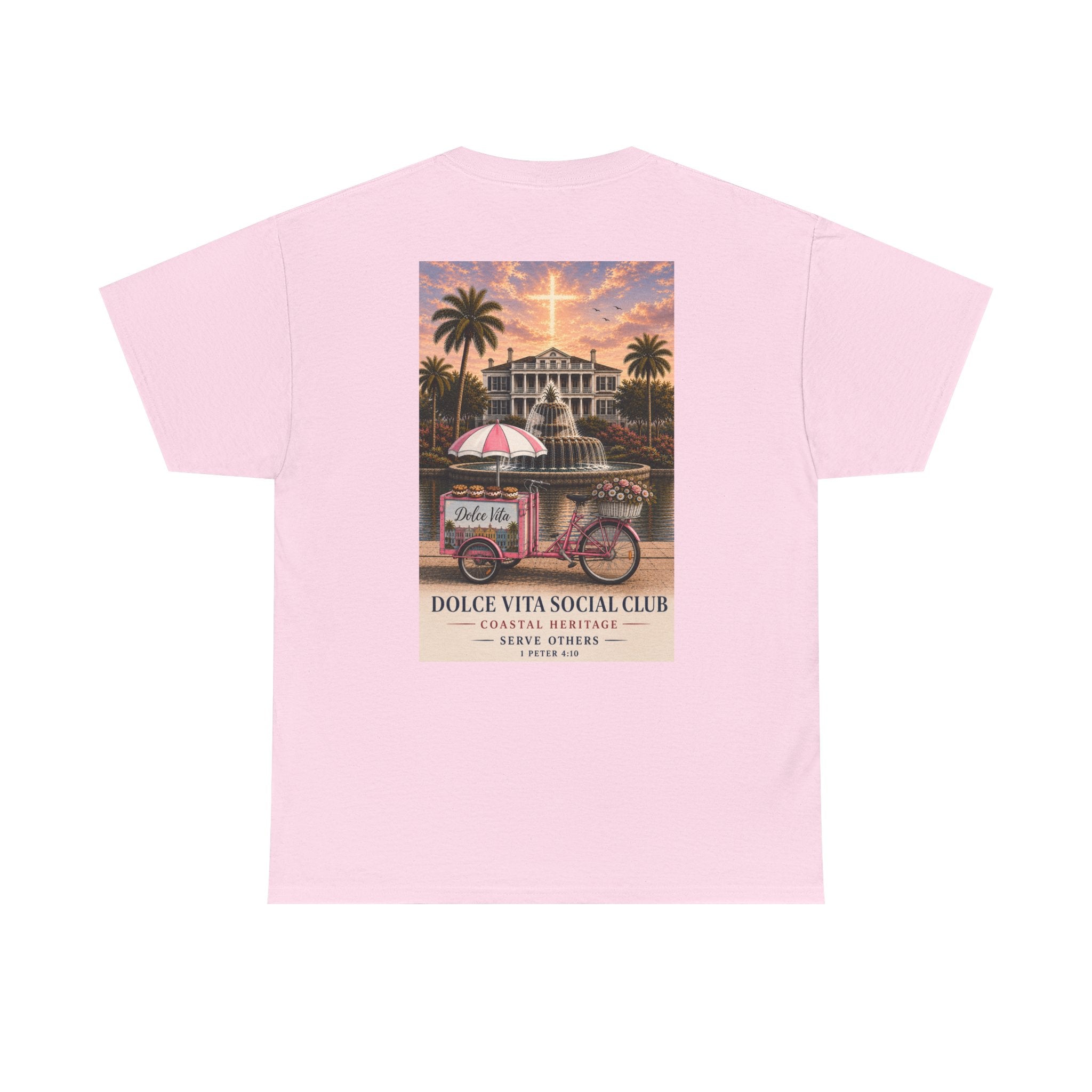 Dolce Vita Social Club Tee - A Coastal Collab