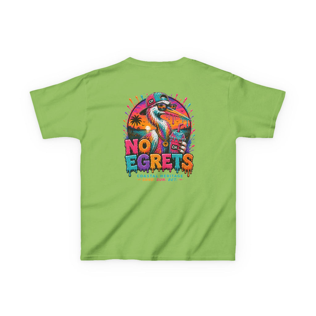 NO EGRETS Tee | Coastal Heritage Youth T-shirt