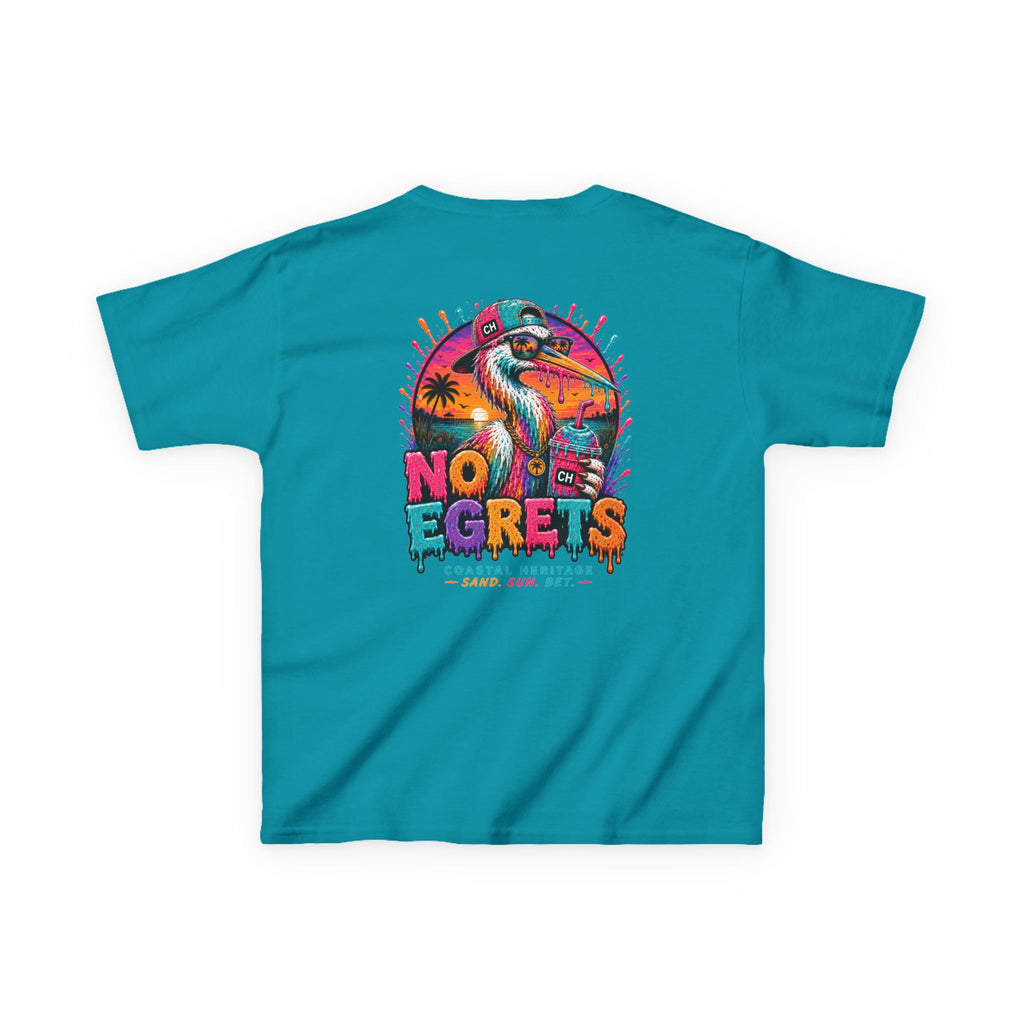 NO EGRETS Tee | Coastal Heritage Youth T-shirt