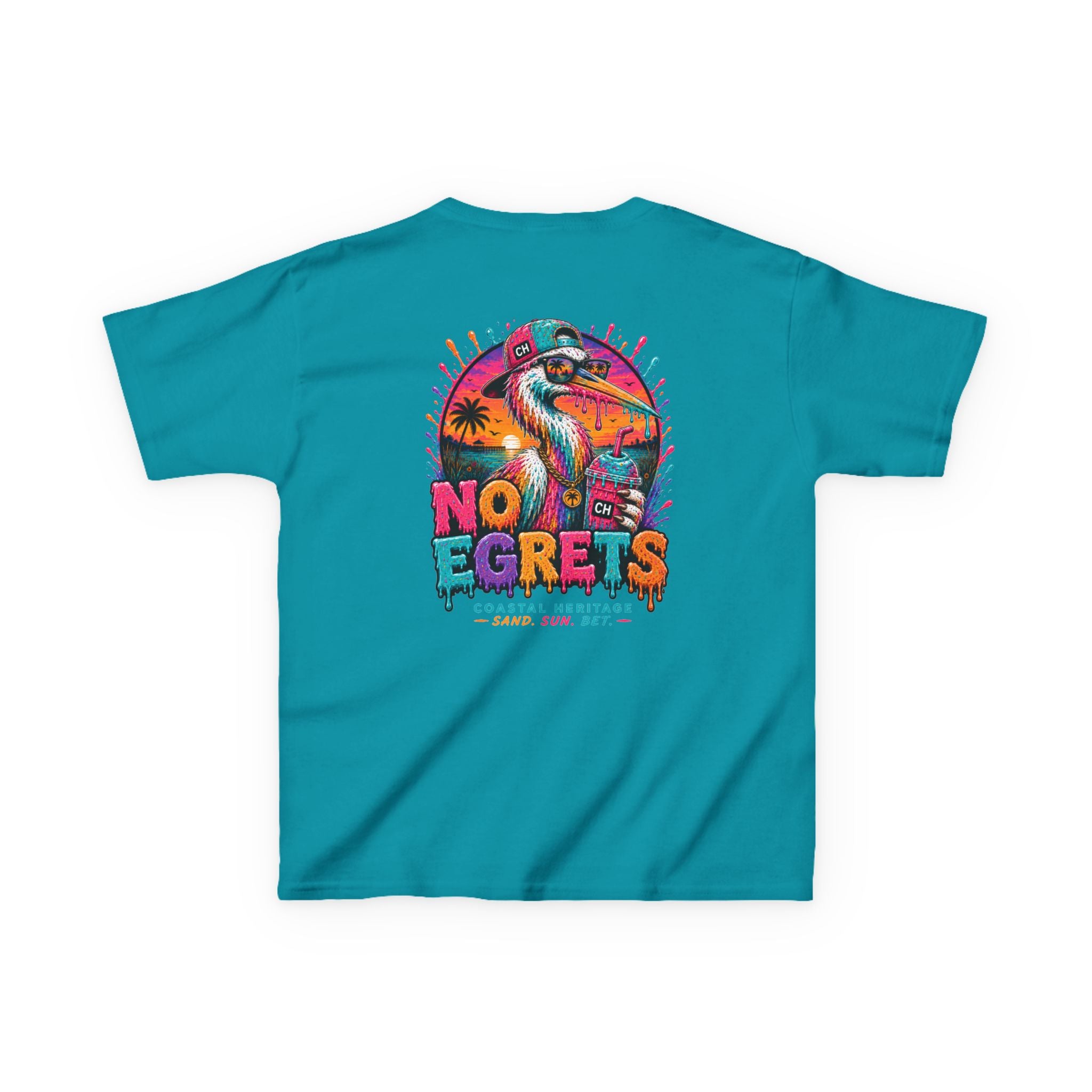 NO EGRETS Tee | Coastal Heritage Youth T-shirt