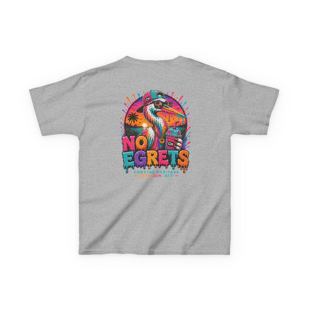 NO EGRETS Tee | Coastal Heritage Youth T-shirt