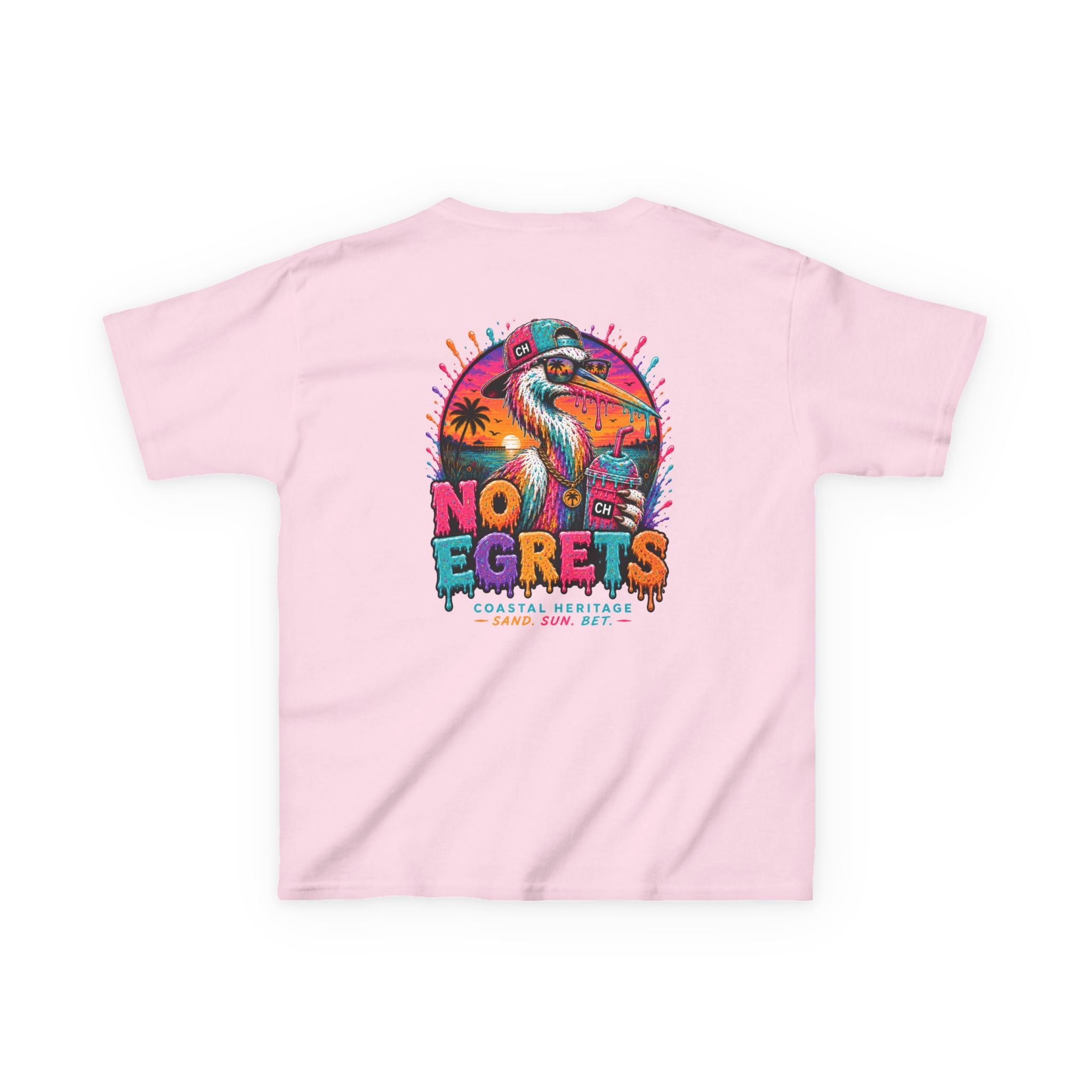 NO EGRETS Tee | Coastal Heritage Youth T-shirt