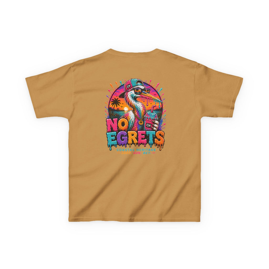NO EGRETS Tee | Coastal Heritage Youth T-shirt