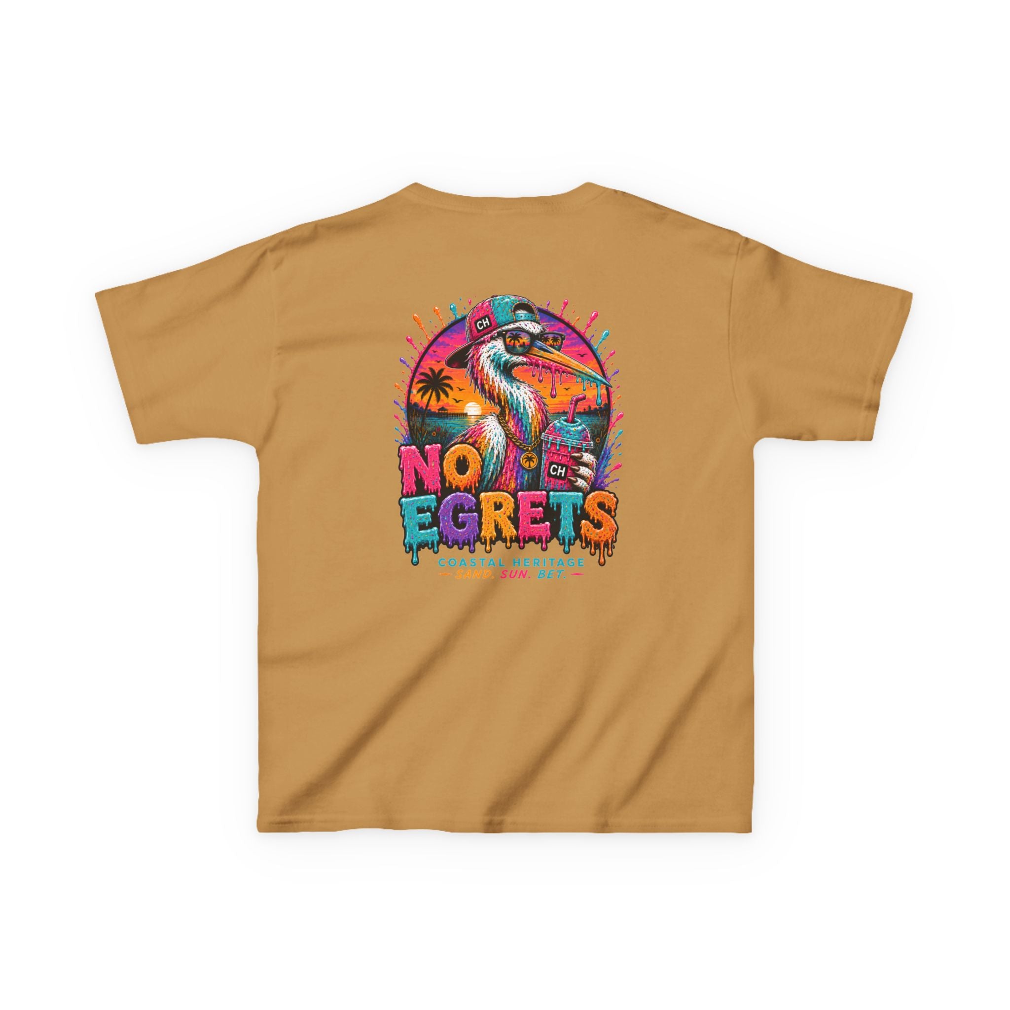 NO EGRETS Tee | Coastal Heritage Youth T-shirt