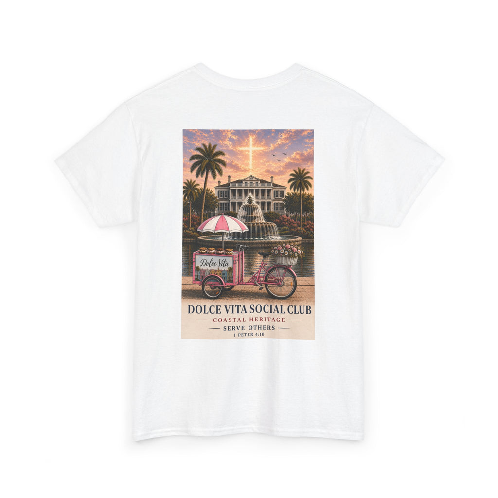 Dolce Vita Social Club Tee - A Coastal Collab