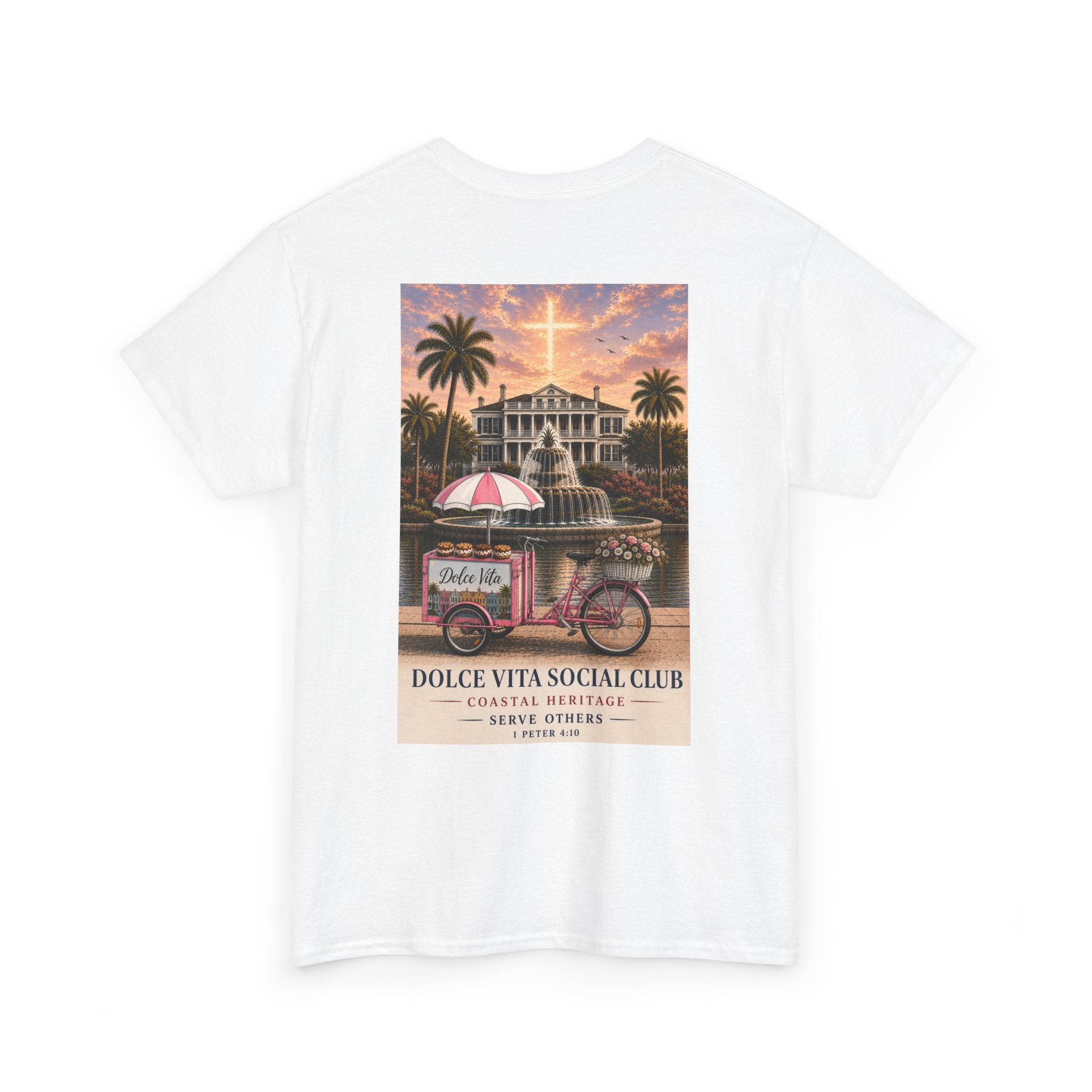 Dolce Vita Social Club Tee - A Coastal Collab