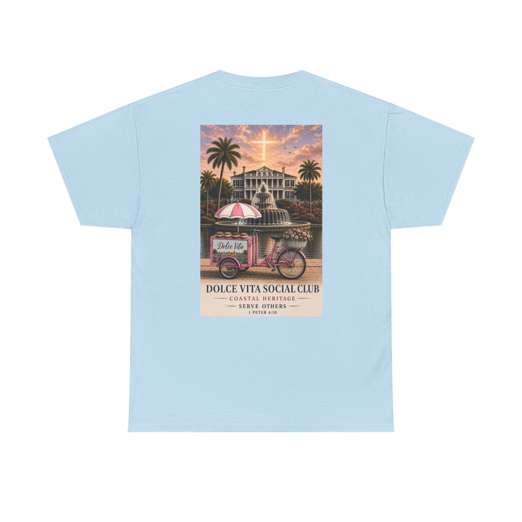 Dolce Vita Social Club Tee - A Coastal Collab