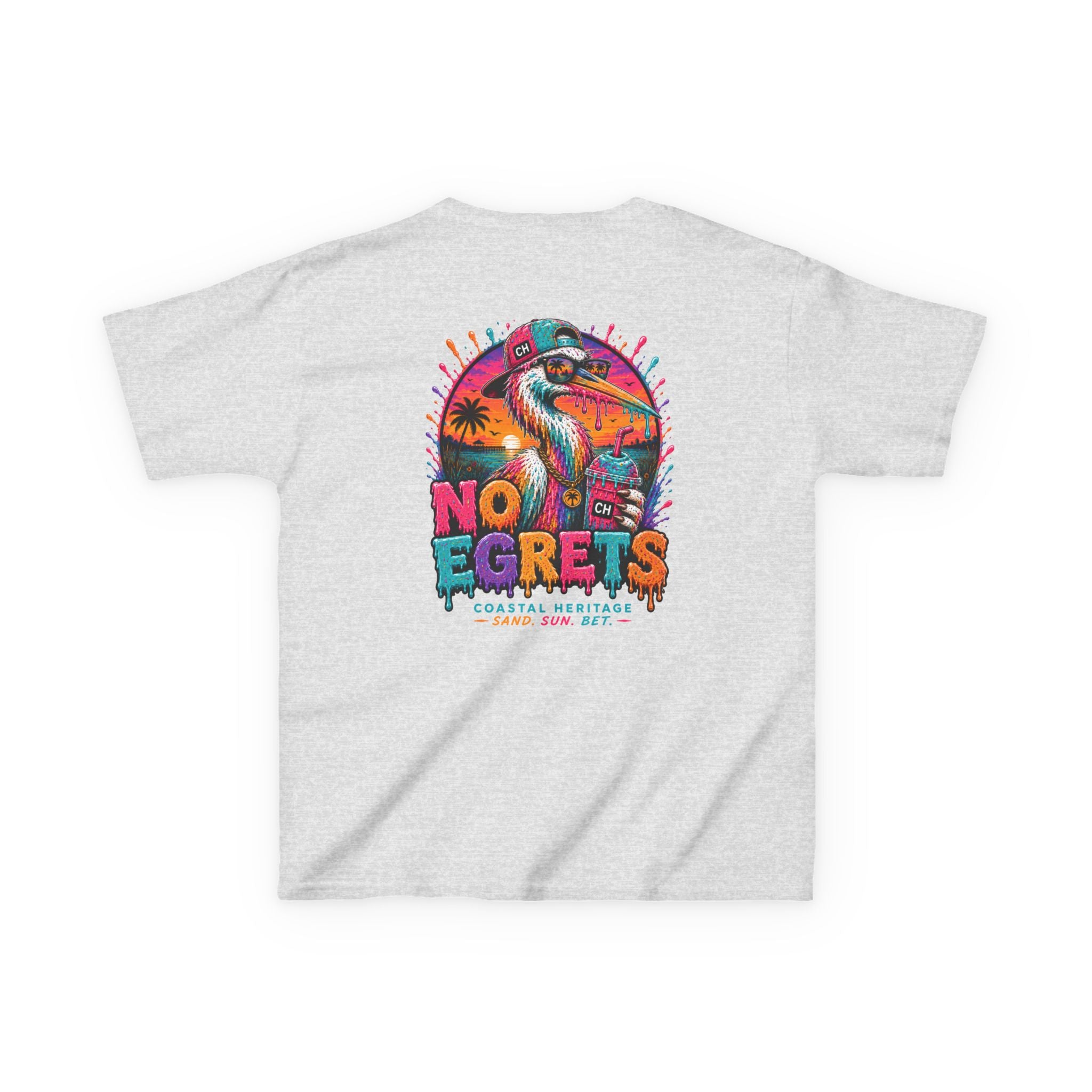 NO EGRETS Tee | Coastal Heritage Youth T-shirt