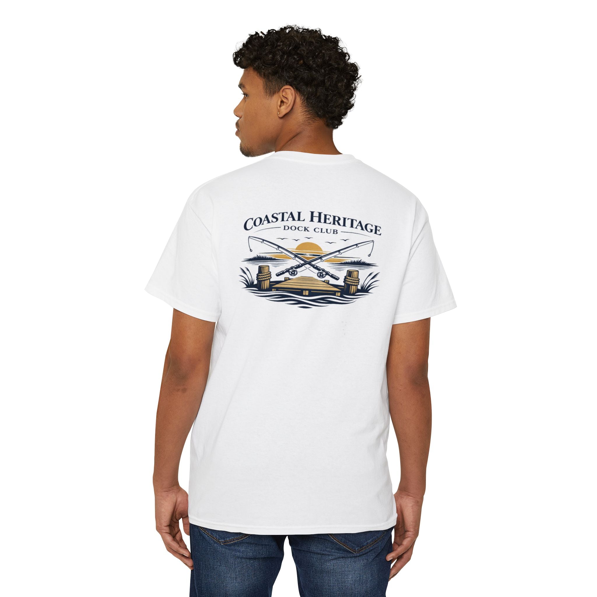 Coastal Heritage Dock Club Sunset Tee