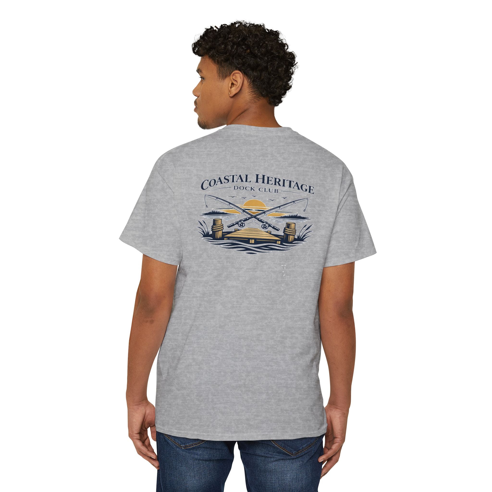 Coastal Heritage Dock Club Sunset Tee